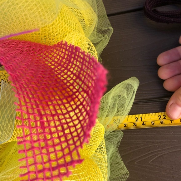 Handmade Easter Bunny Wreath - Picture 8 of 9